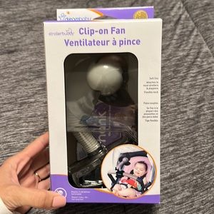 Brand New: Dreambaby Strollerbuddy Clip-on Fan